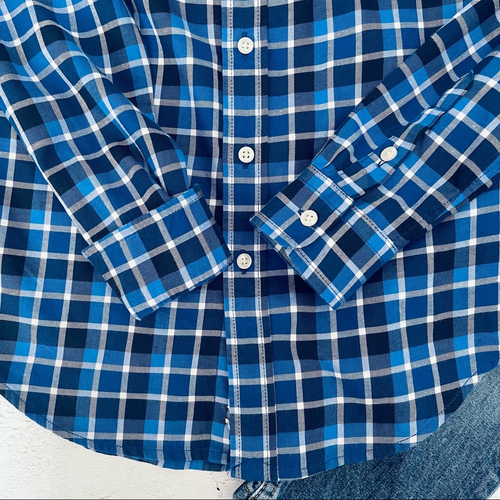 Ralph Lauren Boys Plaid Button Down Shirt Size M (10-12) - Picture 5 of 7